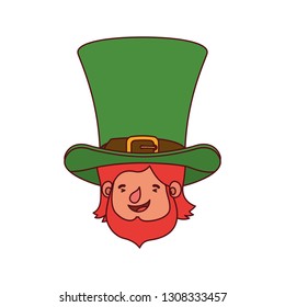 leprechaun head with hat avatar character