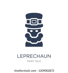 Leprechaun icon. Trendy flat vector Leprechaun icon on white background from Fairy Tale collection, vector illustration can be use for web and mobile, eps10