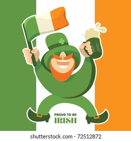 Leprechaun, Irish celebration icon