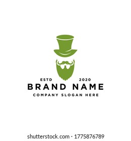 Leprechaun Logo Design Vector Inspiration