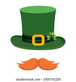 leprechaun mustache hat