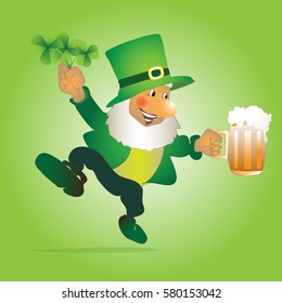 Leprechaun on St. Patrick's Day