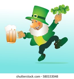 Leprechaun on St. Patrick's Day