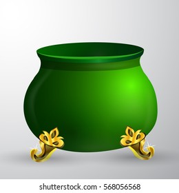 Leprechaun pot isolated