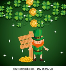 leprechaun saint patrick day character