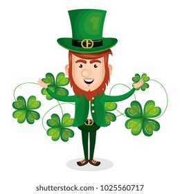 leprechaun saint patrick day character