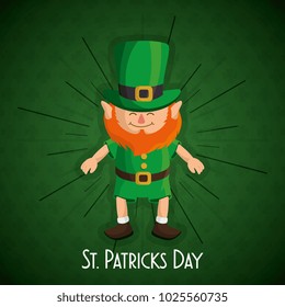 leprechaun saint patrick day character