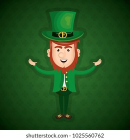 leprechaun saint patrick day character