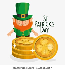 leprechaun saint patrick day character