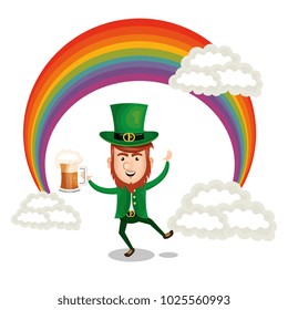 leprechaun saint patrick day character