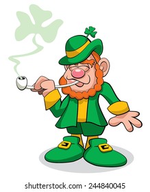 Leprechaun Smoking