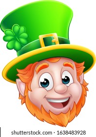 A Leprechaun St Patricks Day cartoon character