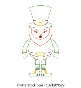 leprechaun surprise cartoon st patricks day character