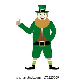 Leprechaun symbol of St. Patrick's Day 