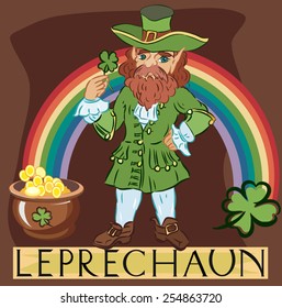 Leprechaun with title