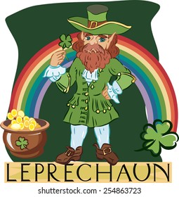 Leprechaun with title