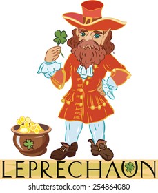 Leprechaun with title