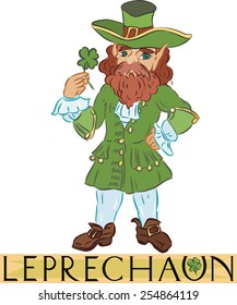 Leprechaun with title