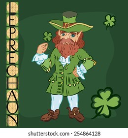 Leprechaun with title