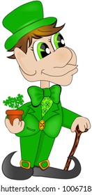 Leprechaun Vector.