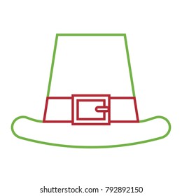 leprechauns hat ornament clothes icon