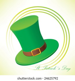 Leprechaun`s hat. St. Patrick`s Day symbol.
