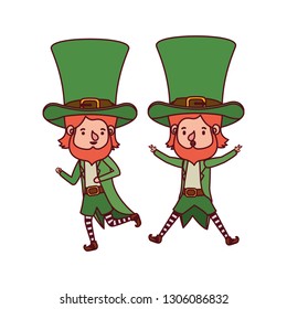 leprechauns standing avatar character