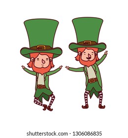 leprechauns standing avatar character