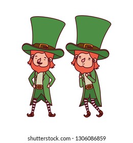 leprechauns standing avatar character