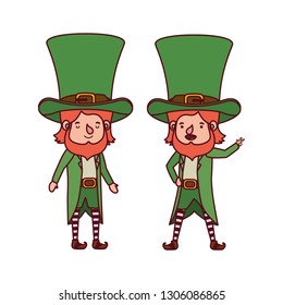 leprechauns standing avatar character