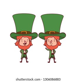 leprechauns standing avatar character