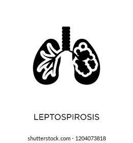 Leptospirosis icon. Leptospirosis symbol design from Diseases collection. Simple element vector illustration on white background.