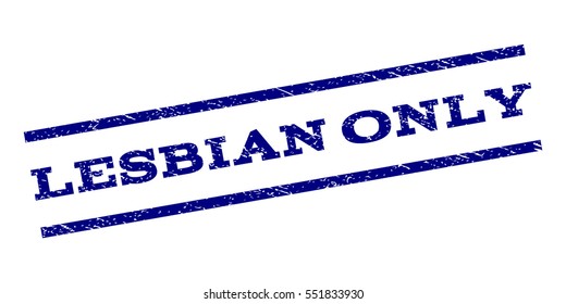 Lesbian Only Watermark Stamp Text Caption Stock Vector (Royalty Free ...