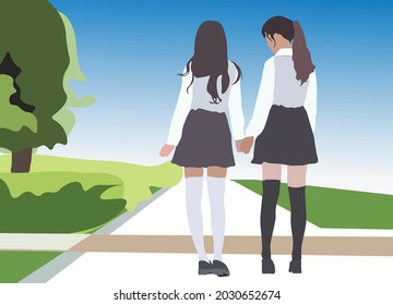 Young School Lesbian