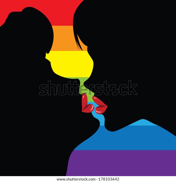 Black Lesbians Kissing