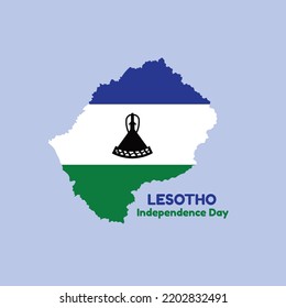 LESOTHO country independence day design