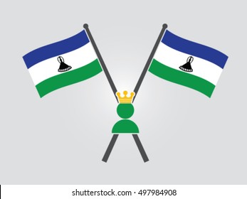 Lesotho Emblem Kingdom 
