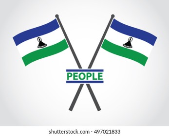 Lesotho Emblem People