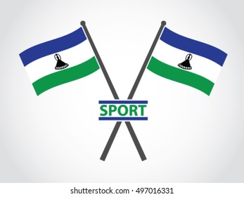 Lesotho Emblem Sport