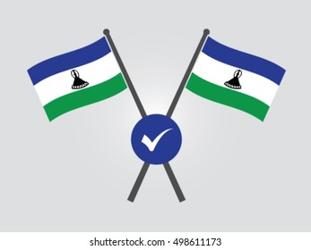 Lesotho Emblem Verify