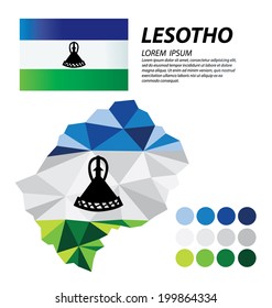 Lesotho geometric concept design