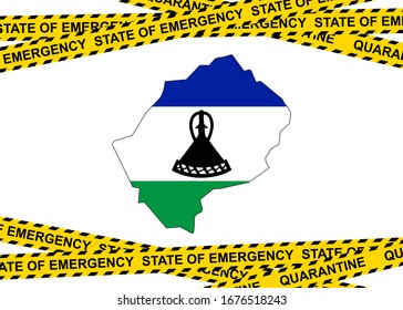 Lesotho quarantine and extraordinary emergency measures under pandemic virus.