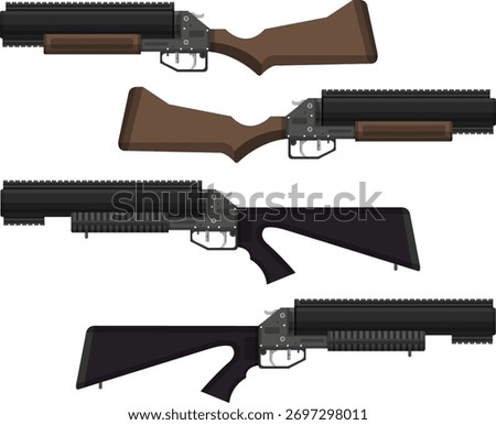 Less Lethal Smoke American Grenade Weapons