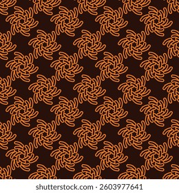 less pattern abstract floral design classic shape design