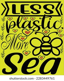 less plastic sea save your home - Shutterstock ID 2283449761