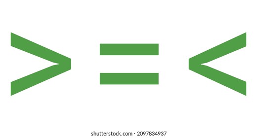 inequality math symbols on keyboard