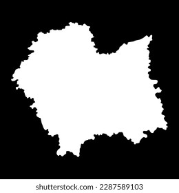 Lesser Poland Voivodeship map, province of Poland. Vector illustration.