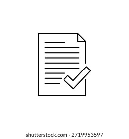 Lição concluída ícone de vetor de ilustração para rastreamento do progresso do aprendizado on-line