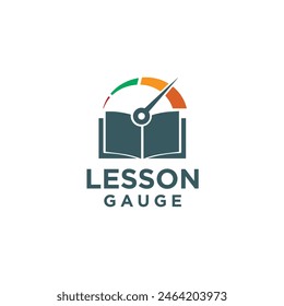 Vector de Tecnología del logotipo del indicador de lección