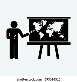 lesson icon vector